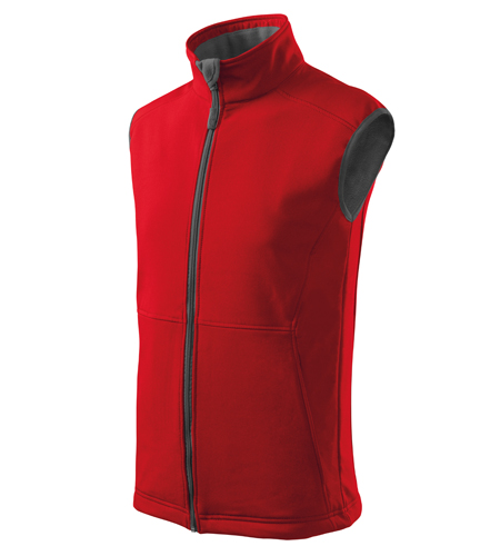  517 Malfini Férfi Soft Shell mellény Vision Reklámruha