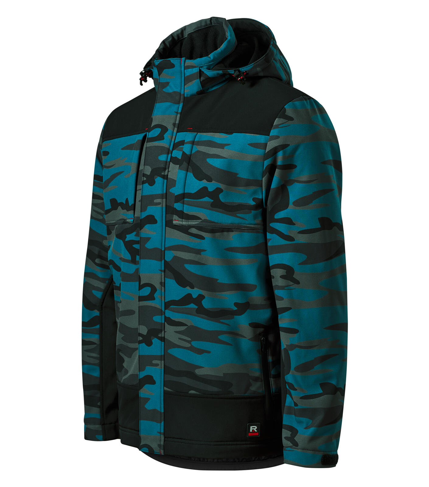 W56 Malfini VERTEX CAMO Téli softshell kabát férfi Reklámruha